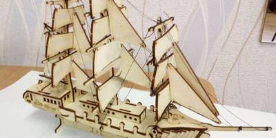 Сборная модель Парусника 16