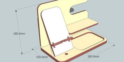 Органайзер на стол для телефона, ключей и т.п.
