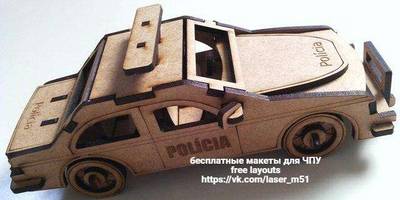 Сборная модель Полицейской машины 82