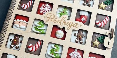 Шкатулка книжка для конфет или печенья