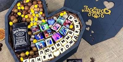 Шкатулка сердце для подарков