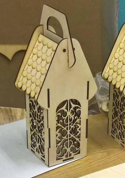 Шкатулка домик для конфет