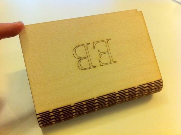 Шкатулка flex box snap fit 3mm plywood
