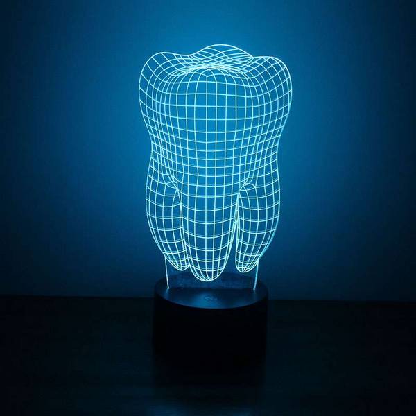 Led светильник зуб