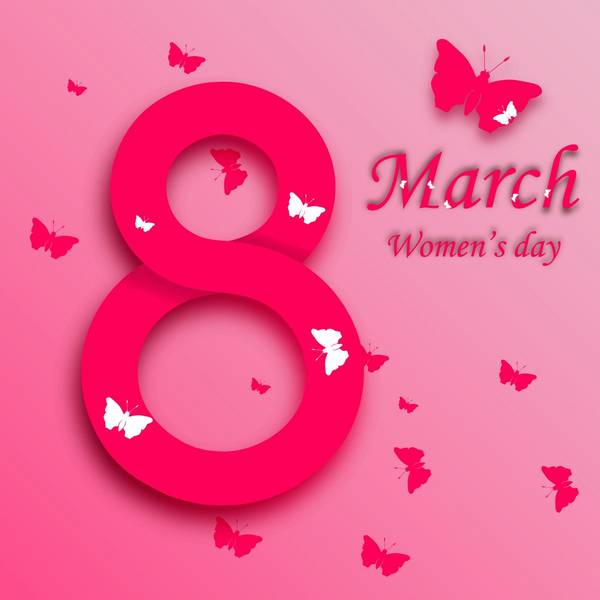 Дизайн 8 марта женский день 18