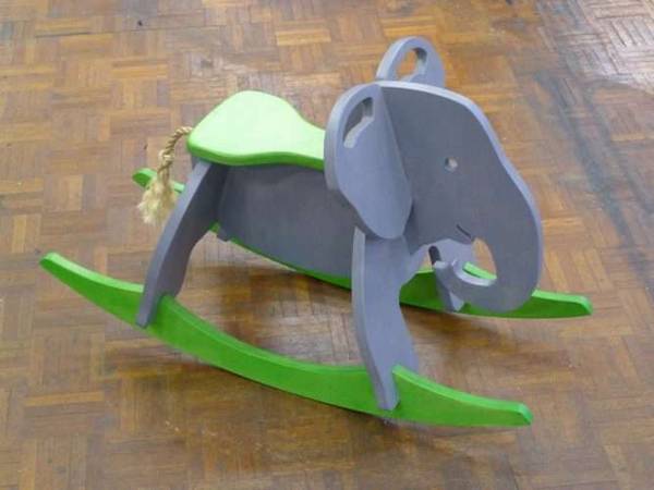Кресло качалка слоник