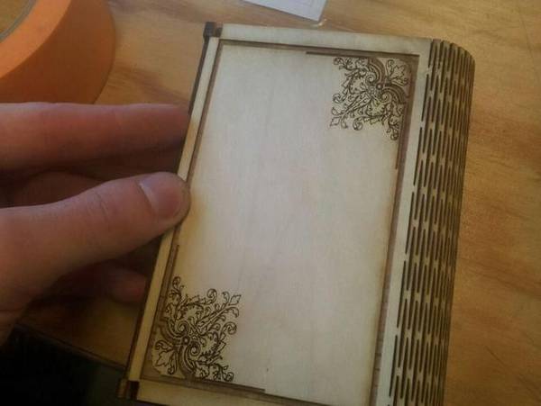 Шкатулка книга для декупажа
