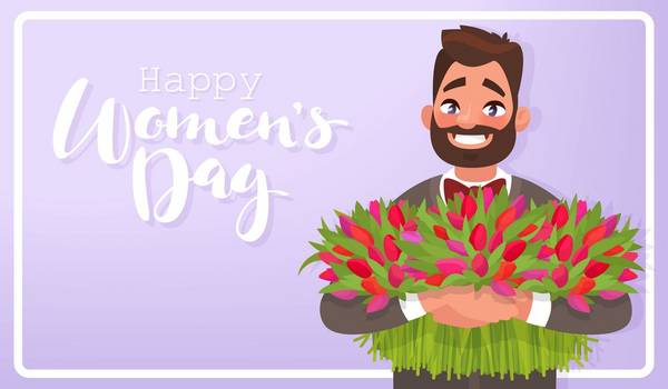 Дизайн 8 марта женский день 19