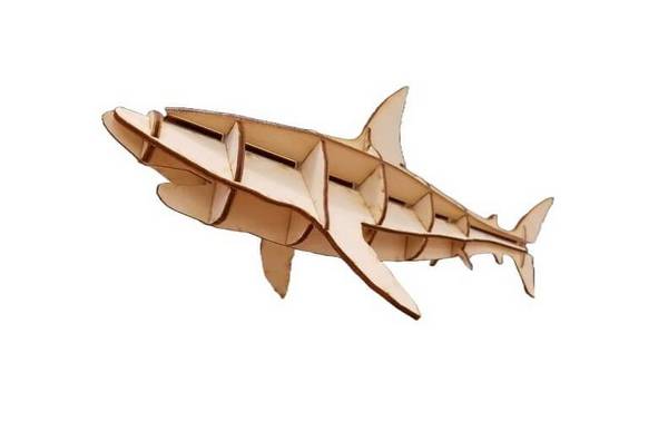 Сборная модель акулы