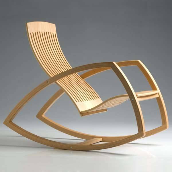 Кресло качалка дизайнерское
