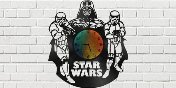 Star wars clock plans darth vader stormtrooper cdr