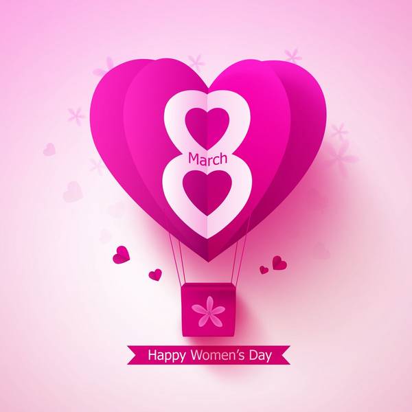 Дизайн 8 марта женский день 6