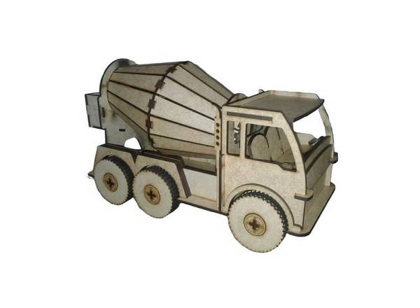 Игрушечный грузовик-бетономешалка