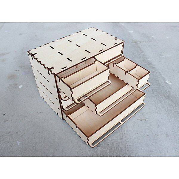 Ящик customizable parts box