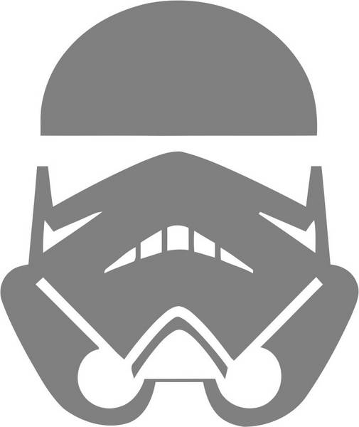 Stormtrooper star wars sticker cdr