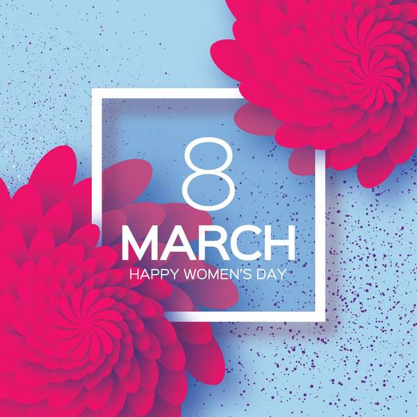 Дизайн 8 марта женский день 12