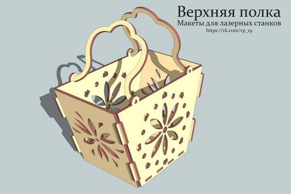 8 марта корзинка для цветов сборная
