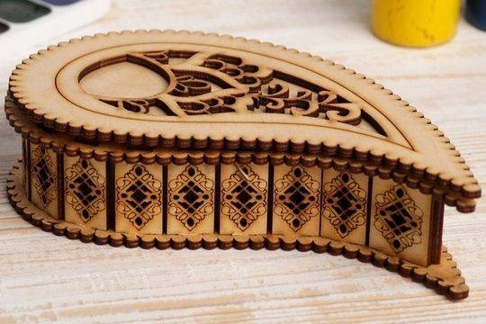 Шкатулка teardrop shaped box