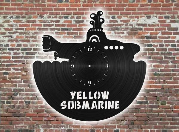 Часы yellow submarine