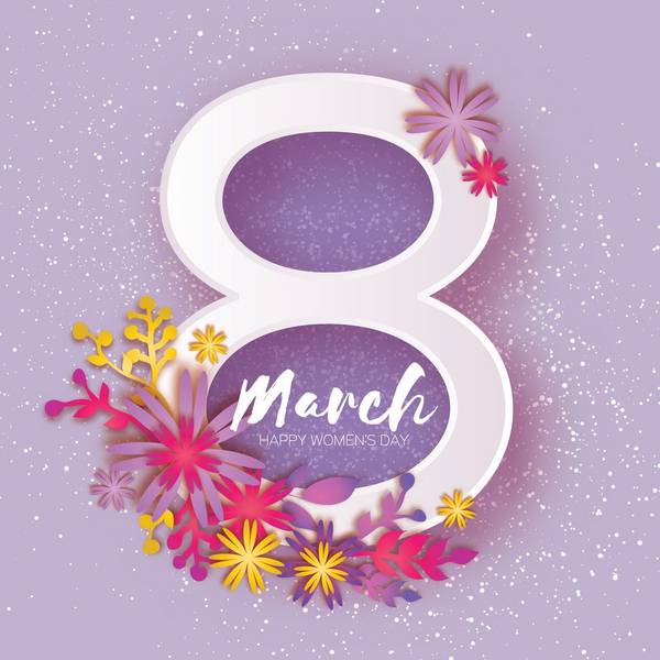 Дизайн 8 марта женский день 23