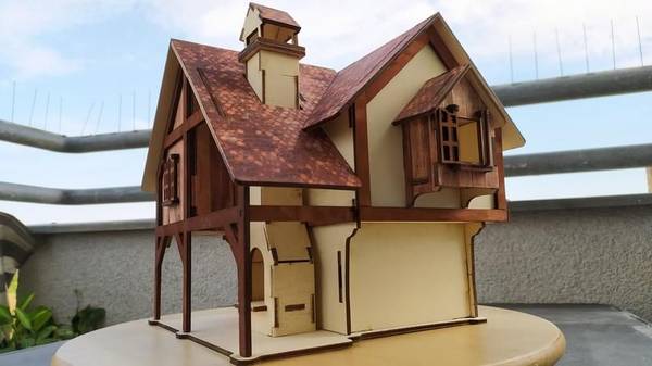 Шкатулка домик очень красивый