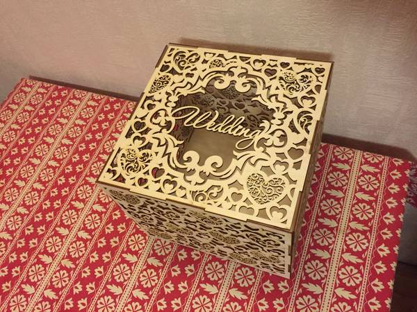 Шкатулка wedding box