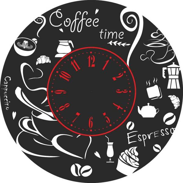 Часы coffee time