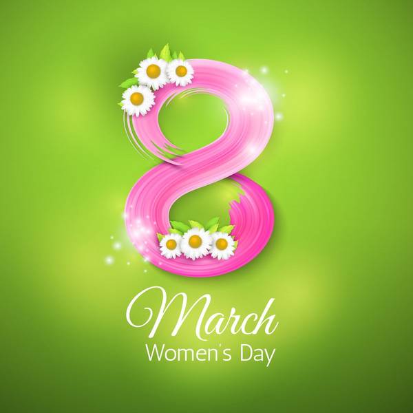 Дизайн 8 марта женский день 2