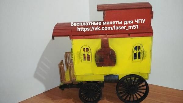 Шкатулка вагончик для сладостей