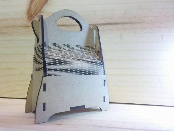Шкатулка mdf gift box with handle