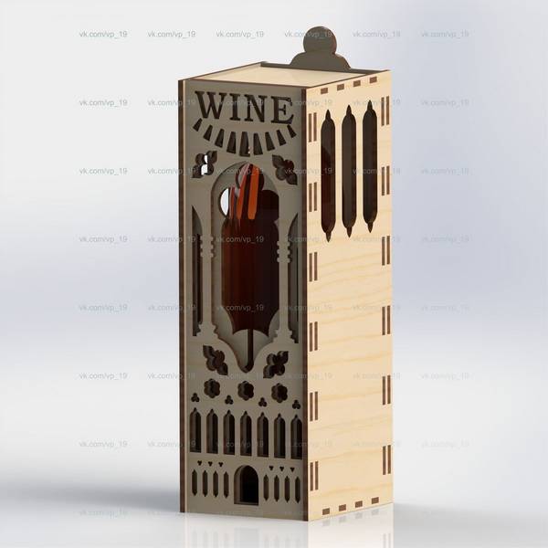 Подарочная упаковка под вино