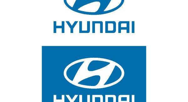 Логотип hyundai вектор