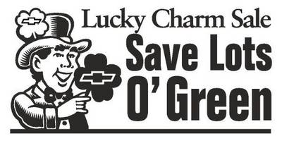 Chevrolet Lucky Charm Sale