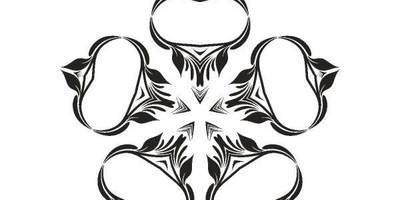 Орнамент цветы 494