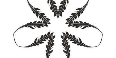 Орнамент цветы 90