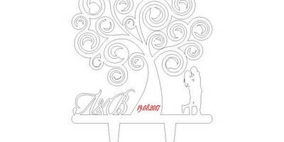 Топпер влюбленная пара