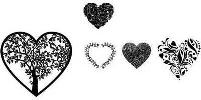 8 марта декоративные сердечки