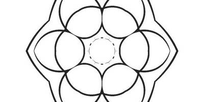 Орнамент цветы 492