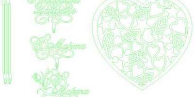 8 марта топперы и сердце