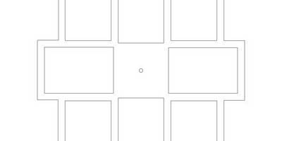 Часы фоторамка заготовка 450х450