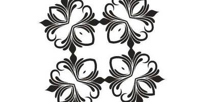 Орнамент цветы 292