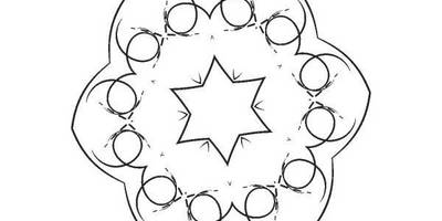 Орнамент цветы 485