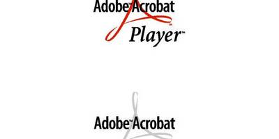 Adobe Acrobat Player logos