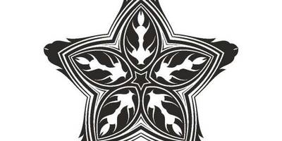 Орнамент цветы 61