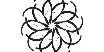 Орнамент цветы 146