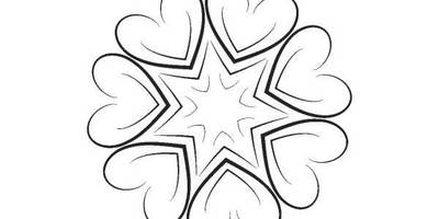 Орнамент цветы 372