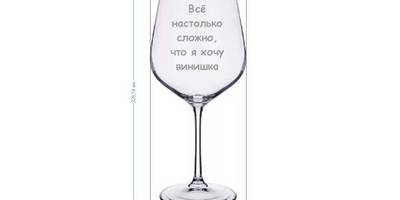 Всё настолько сложно, что я хочу винишка