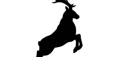 Олень в прыжке 648