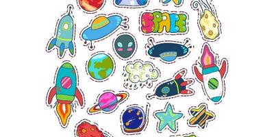 Набор веселый космос