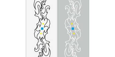 Прямоугольный орнамент 0187